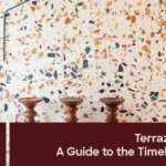 Modern terrazzo tile flooring showcasing a timeless speckled design, perfect for stylish and durable Melbourne homes.