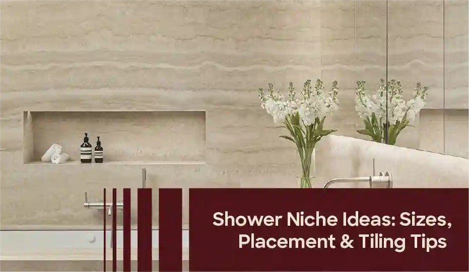Shower niche ideas with practical sizes, placement, and tiling tips for modern bathrooms.