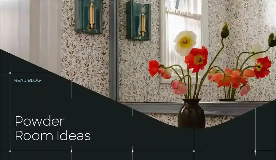 Elegant powder room tile ideas