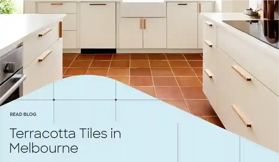 Terracotta tiles in Melbourne kitchen